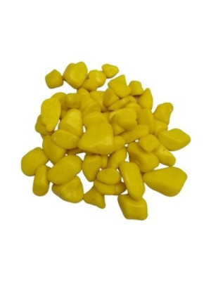 AKVARYUM TAŞI 10 KG ( BOYUT NO: 2 )  RENK: SARI